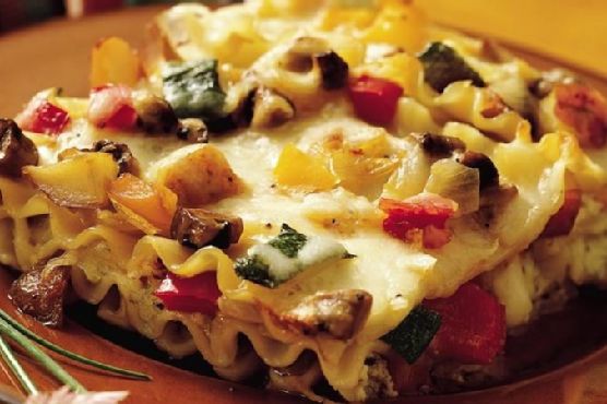 Cheesy Roasted-Vegetable Lasagna