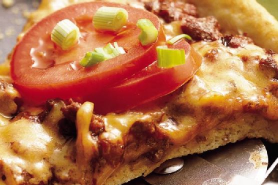 Cheesy Sloppy Joe Pizza