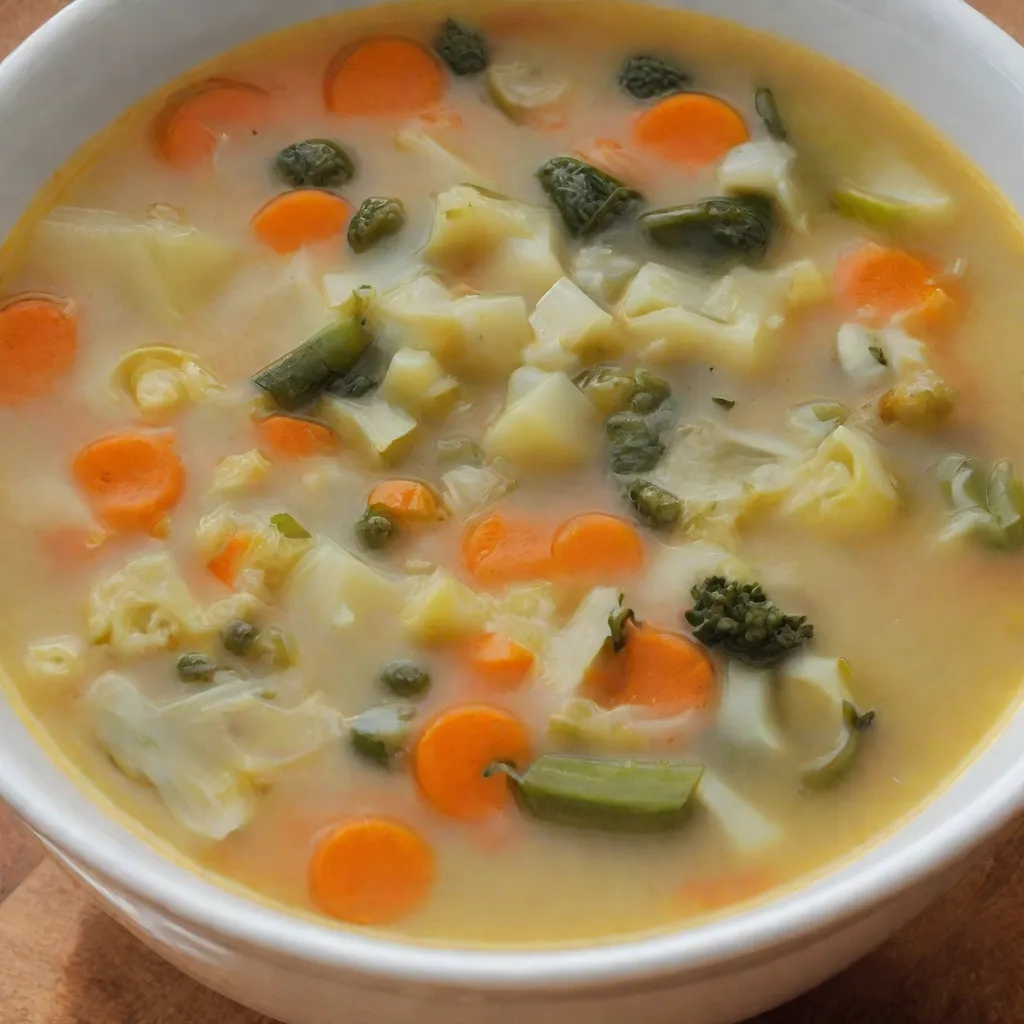 Cheesy Vegetable Soup II