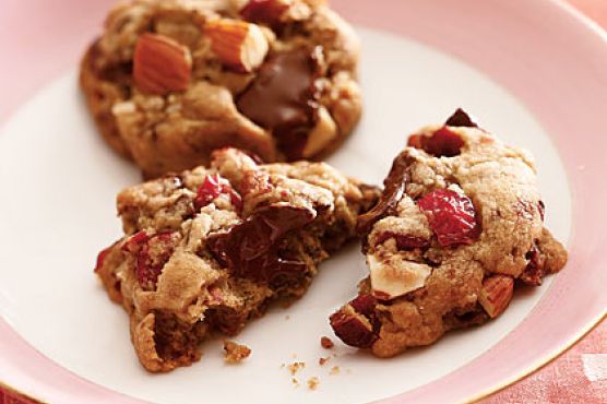 Cherry-Almond-Chocolate-Chunk Cookies