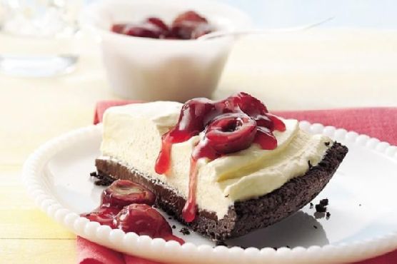 Cherry-Chocolate Ice Cream Pie