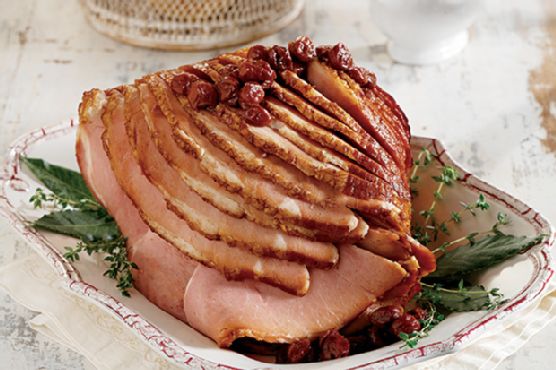 Cherry & Port Glazed Ham