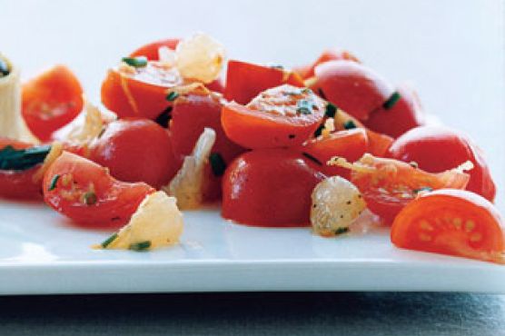 Cherry Tomato and Lemon Salad