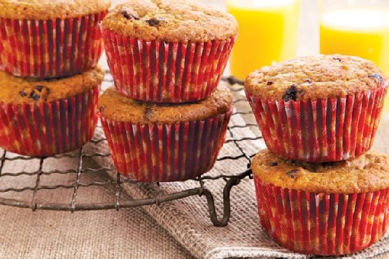 Cherry Wheat Germ Muffins