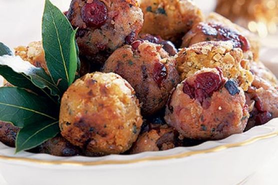 Chestnut, bacon & cranberry stuffing