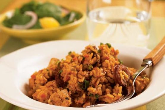 Chicken and Andouille Jambalaya