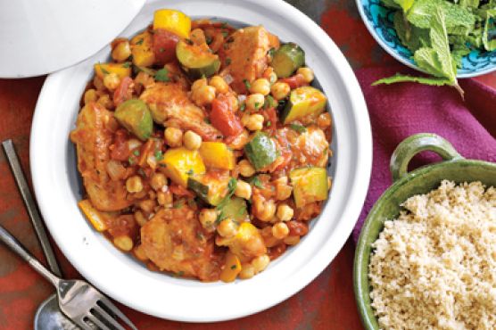 Chicken and Chickpea Stew
