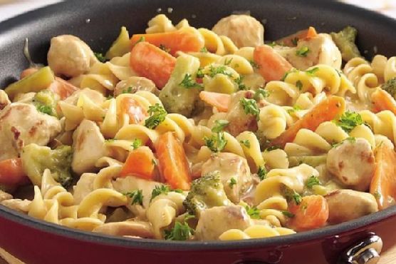 Chicken and Noodles Skillet