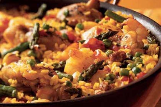 Chicken and Shrimp Paella
