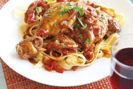 Chicken arrabbiata
