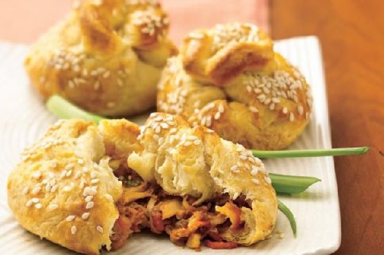 Chicken Crescent Pot Stickers