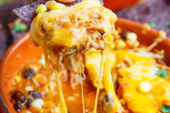 Chicken Enchilada Dip