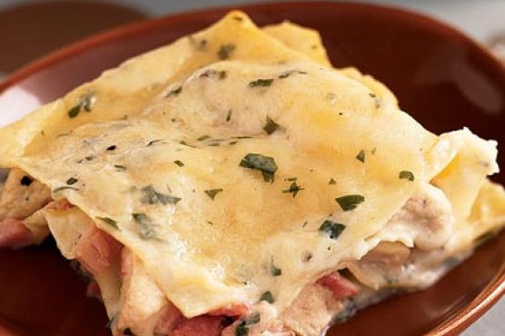 Chicken-Ham Lasagna
