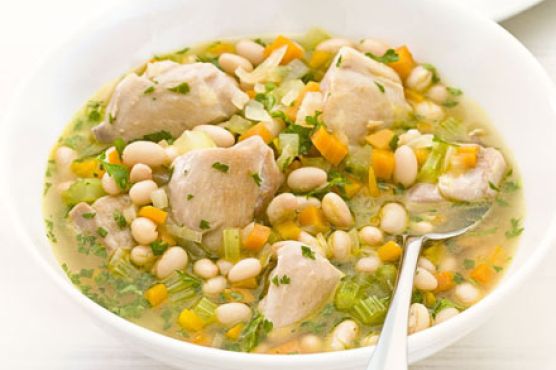 Chicken & white bean stew