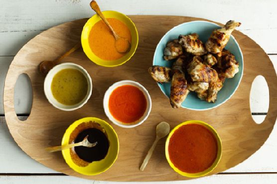 Chicken Wings Five Ways