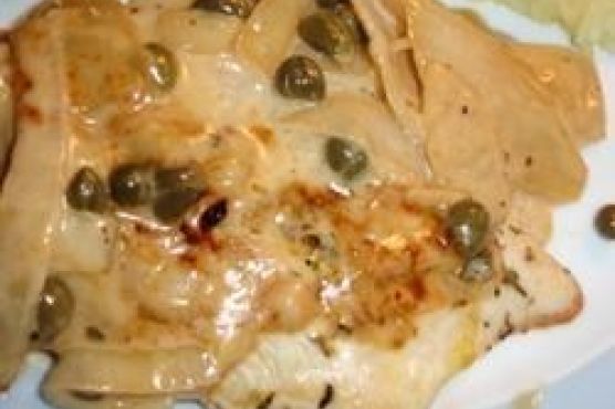Chicken with Buttery Lemon Cream Sauce