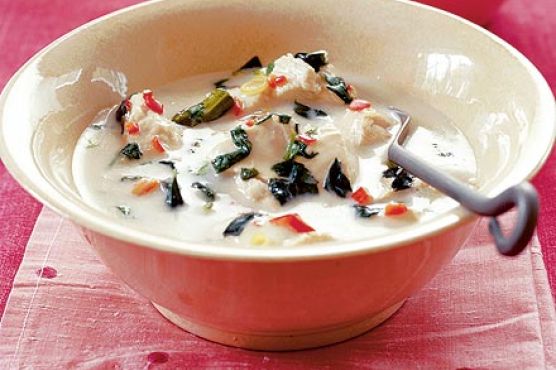 Chicken with lemongrass & coconut