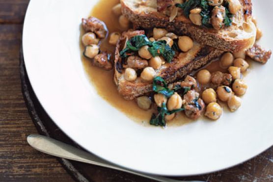 Chickpea and Sausage Stew