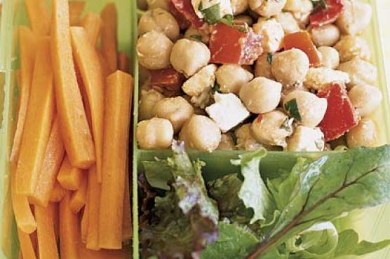Chickpea Salad with Cumin Vinaigrette
