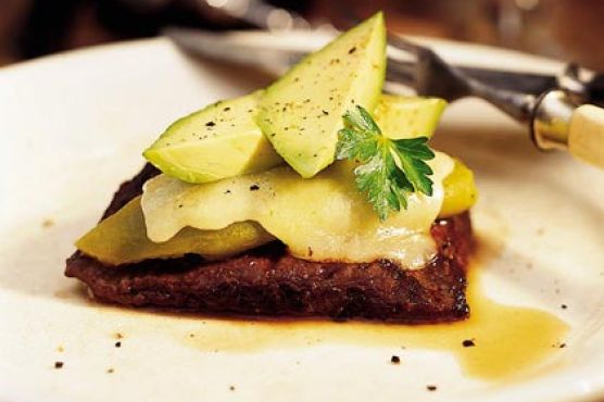 Chile Cheese Steak with Avocado