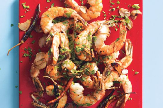 Chile-Garlic Shrimp