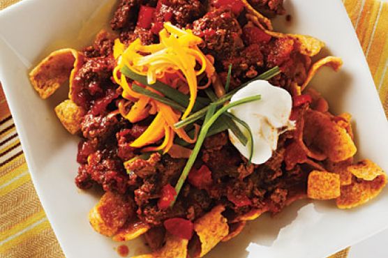 Chili-Corn Chip Pie