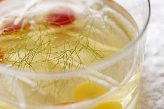 Chilled Tomato Consommé