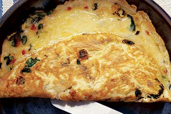 Chilli cheese omelette