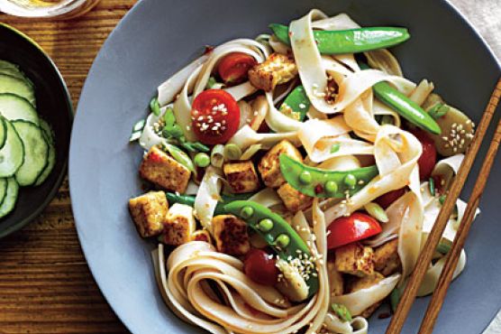 Chinese Noodle Salad with Sesame Dressing