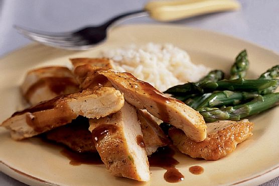 Chinese-Style Glazed Chicken Breasts