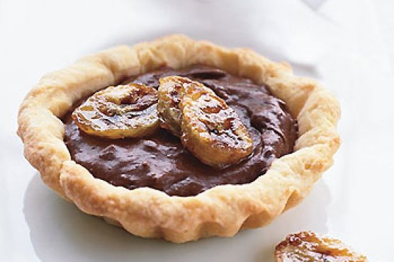 Chocolate-Banana Tarts