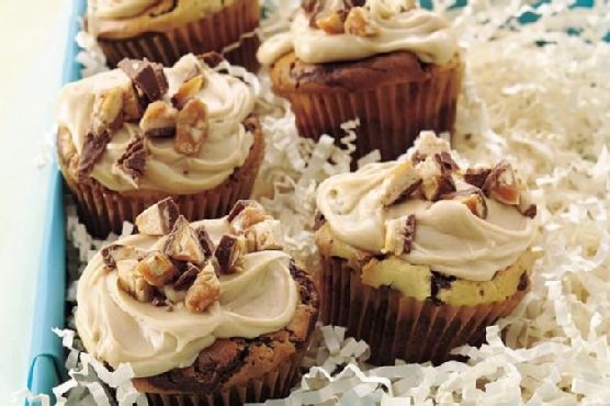 Chocolate Candy Cupcakes