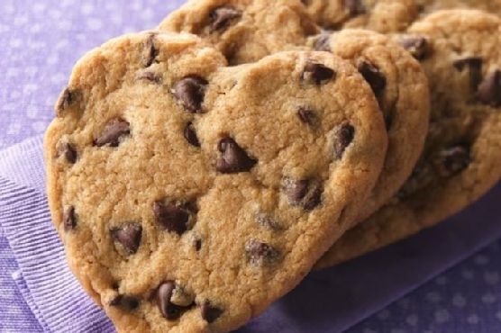 Chocolate Chip Heart Cookies