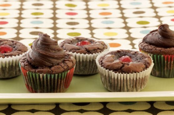 Chocolate-Covered Cherry Cups