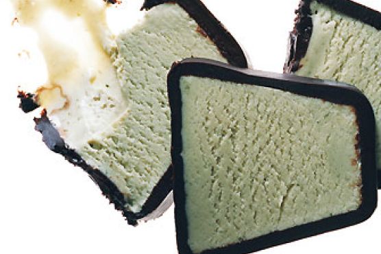 Chocolate-Covered Mint Ice Cream Terrine