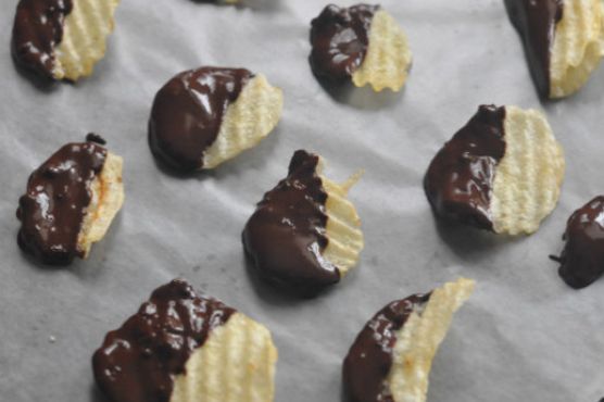 Chocolate Covered Potato Chips