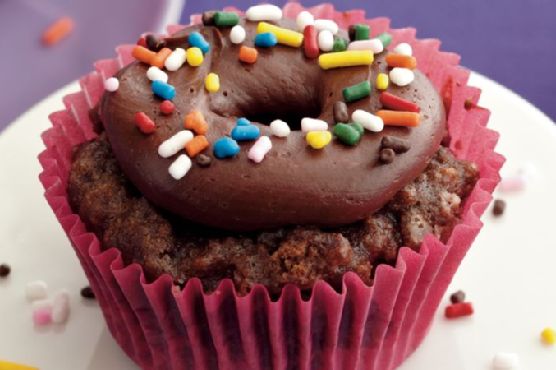 Chocolate Doughnut Cupcakes