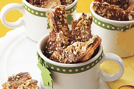 Chocolate-Peanut Butter Toffee