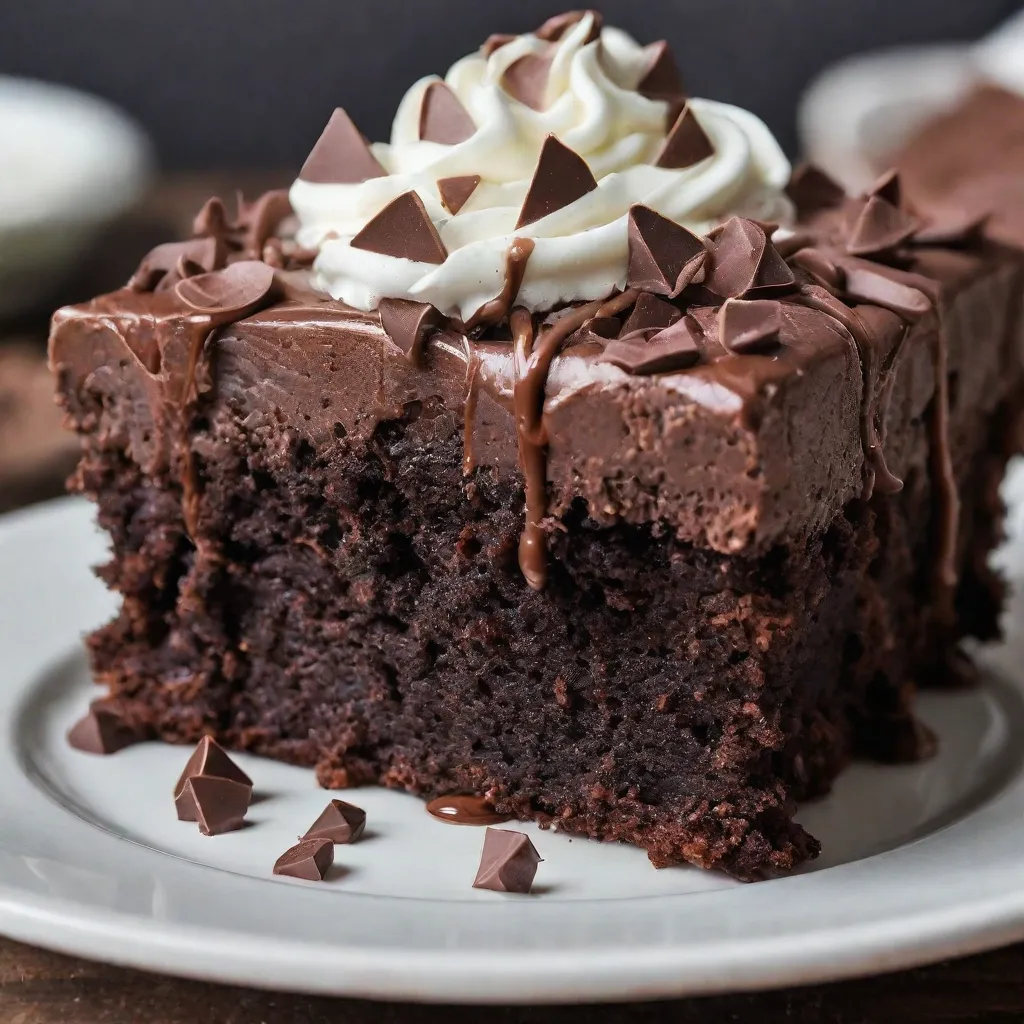 Chocolate Poke Cake