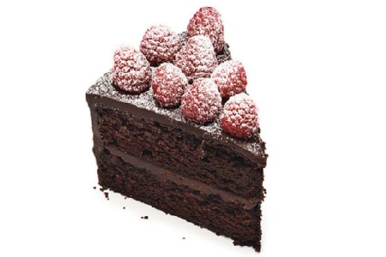 Chocolate Raspberry Layer Cake