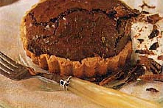 Chocolate-Whiskey Soufflé Tarts