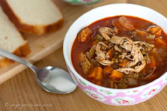 Chorizo and Lentil Soup