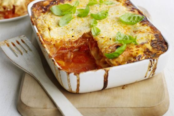 Chorizo & pepper lasagne