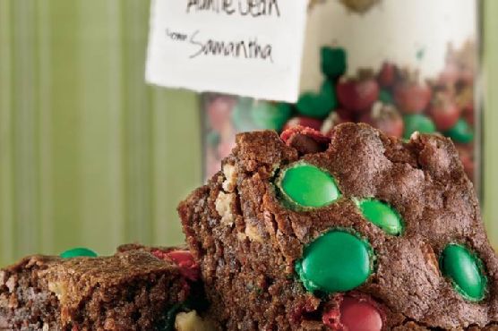 Christmas Candy Brownie Mix