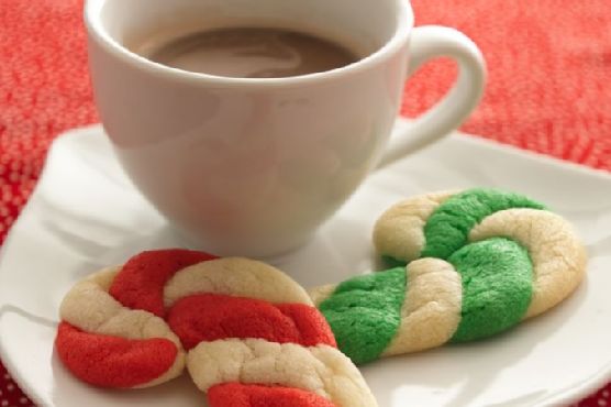 Christmas Candy Cane Cookies