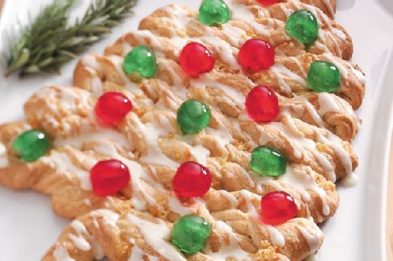 Christmas Tree Coffee Cake
