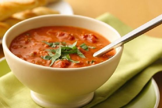 Chunky Tomato-Basil Soup