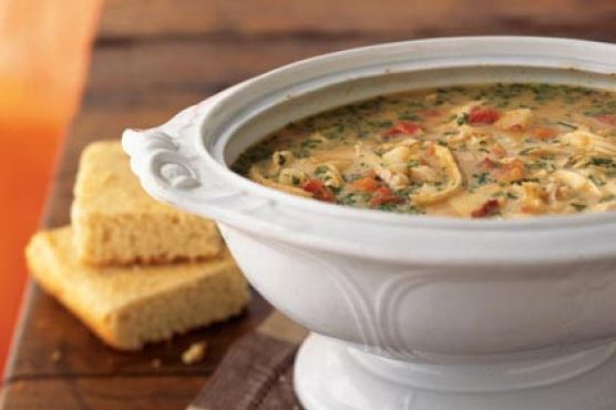 Chupe de Pollo con Chipotle (Chicken Chowder with Chipotle)