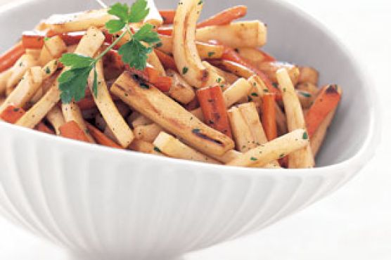 Cider-Glazed Roasted Root Vegetables