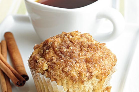 Cinnamon-Raisin Muffins with Streusel Topping